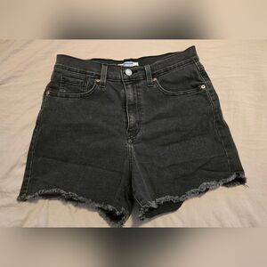 Denizen from Levi's Women's Dark Gray Jean Shorts